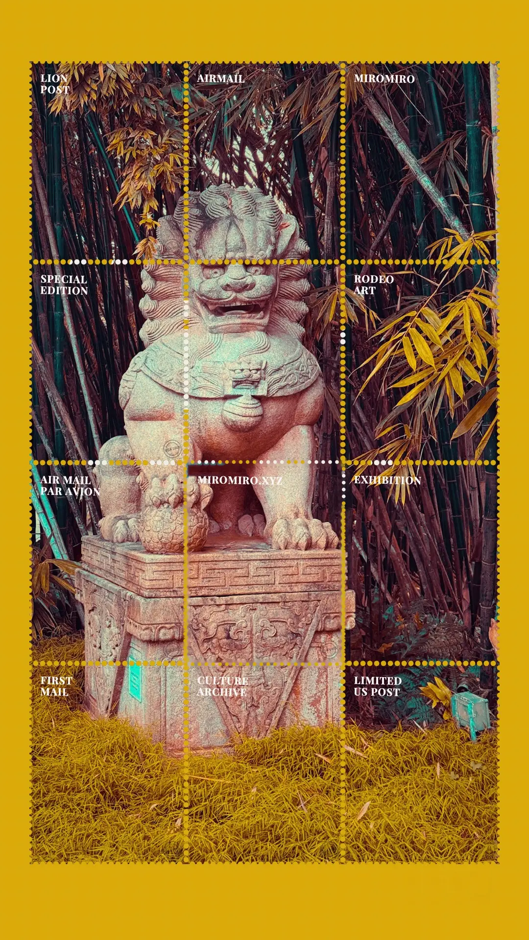 Stamp Collection - LION