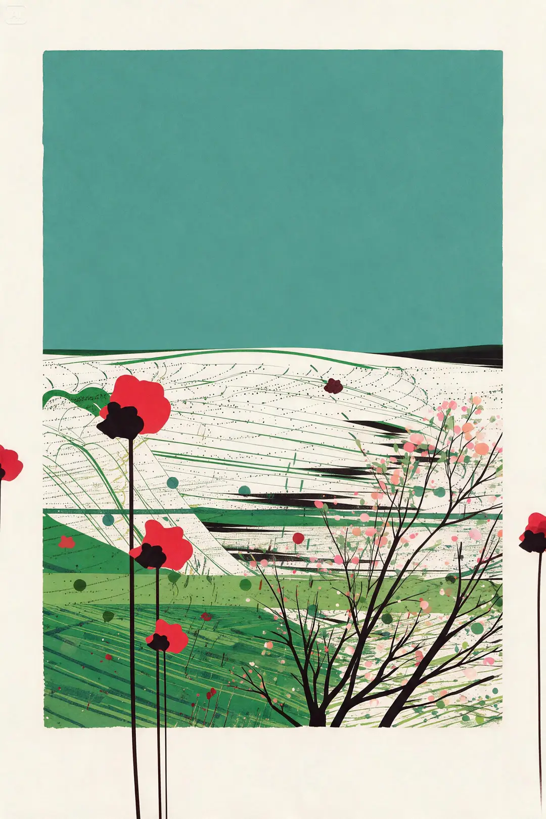 Poppies of Normandy ...